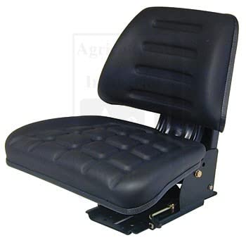 A&I Products Seat w/ Trapezoid Backrest, BLK PART NO. A-T222BL