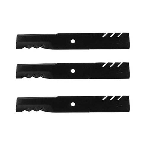 (3 Pack) Premium Replacement Mulching Lawn Mower Deck Blade fits Dixie Chopper A30227-50N A30227 | 17" x 2 1/2"