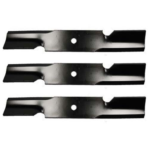 (3 Pack) Premium Replacement Notched Lawn Mower Deck Blade fits Sunbelt B1BC1203 B1BC1206 B1BC1209 | 21" x 2 ½"