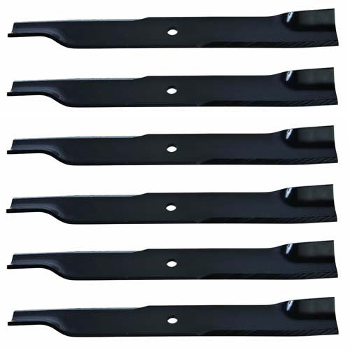 (6 Pack) Premium Replacement High Lift Lawn Mower Deck Blade fits Oregon 91-508 91-525 92-158 96-323 | 17" x 2 1/2"