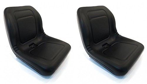 A&I Products Compatible High Back Seats Replacement for Gators, Gas & Diesel Models 4x2, 4x4, HPX, TH, 6x4 (2-Pack) (Black)