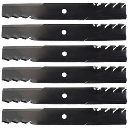 (6 Pack) Premium Replacement Mulching Lawn Mower Deck Blade fits Sunbelt B1EM1810 B1EM1860 B1PD5008 B1SB10071 | 18" x 2 ½"