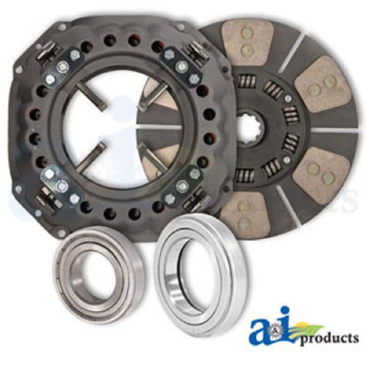 A-CLK107 Compatible with Ford New Holland Clutch Kit 8400; TW10; TW5; 7910 ; 8000; 8200; 8210 ; 8530; 8